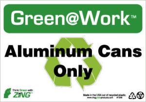Green At Work™ Signs, National Marker