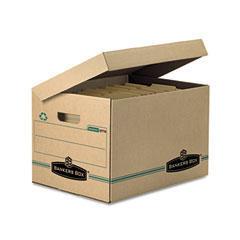 Bankers Box® STOR/FILE™ Basic Strength Attached Lid Storage Boxes