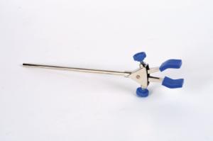 2-Prng Burette Clamp with Extension Rod Sil Grips