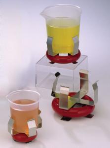 SP Bel-Art Weighted Beaker/Flask Holders with Vikem® Vinyl Coating, Bel-Art Products, a part of SP