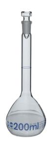 Brand USP volumetric flask 200 ml