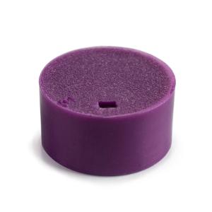 Cap inserts for cryovial tubes, purple