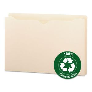 Smead® 100% Recycled Top Tab File Jacket