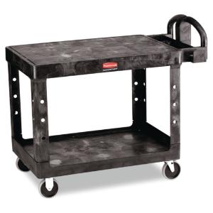 Rubbermaid® Commercial Flat Shelf Utility Cart