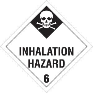 Brady® chemical, biohazard, and hazardous material D.O.T. Vehicle placards: Class 6