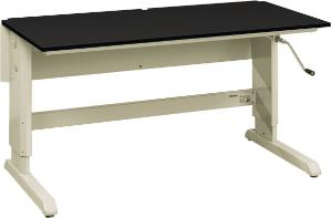 VWR® C-Leg  C-Leg Bench Frame with Top for Double Bay Uprights