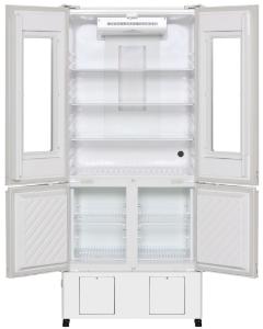 MPR Series pharmaceutical refrigerator with freezer, front, top, bottom-open, without container