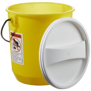 LDPE buckets with lids