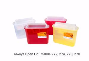 VWR® Sharps Container Systems, Always Openlid Style