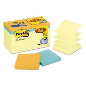Post-it® Pop-up Notes Original Pop-up Notes Value Pack, Essendant