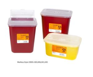 VWR® Sharps Container Systems, Mailbox Style Lid