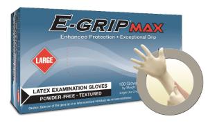 Microflex E-Grip MAX L92 Powder-Free Latex Examination Gloves
