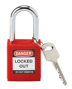 Nonconductive safety padlocks, with 1.5" shackle®