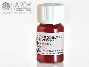 Hemostat Blood, Chicken, Alsever's, Hardy Diagnostics