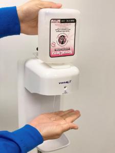 MicroDispenser™ touch-free soap dispenser