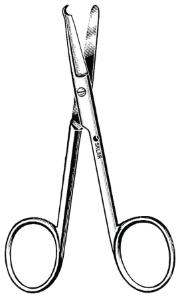 Econo™ Littauer Suture Scissors, Floor Grade, Sklar