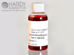 Hemostat Blood, Horse, Citrated, Hardy Diagnostics
