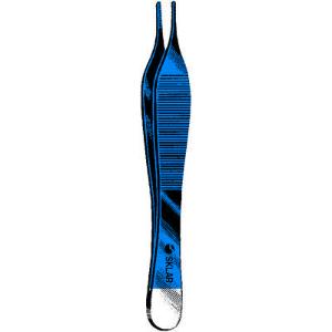 Sklar Blue™ Adson Dressing Forceps, OR Grade, Sklar