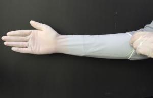 Cleanroom nitrile glove