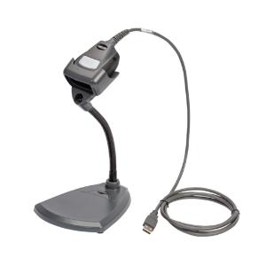 CR1100 Handheld wired barcode scanner with stand 1D 2D QR code