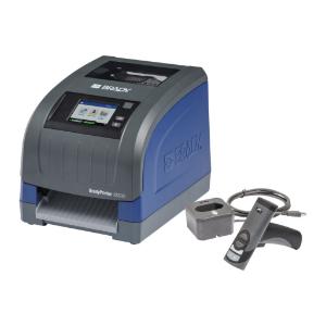 Bradyprinter i3300 with CR2700 barcode scanner and software kit
