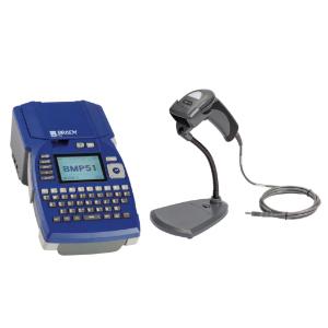 BMP51 Label printer with CR1500 barcode scanner and software kit