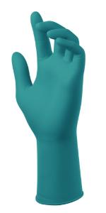 Long cuff nitrile gloves, natural