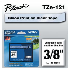 Brother® P-Touch® TZ/TZe Series Standard Adhesive Laminated Labeling Tape, Essendant