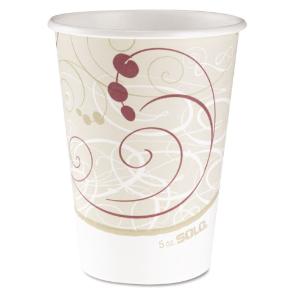 SOLO® Cup Company Paper Hot Cups in Symphony™ Design, Essendant