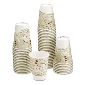 SOLO® Cup Company Paper Hot Cups in Symphony™ Design, Essendant