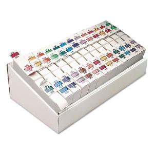 A-Z Color-Coded End Tab Filing Labels, Smead