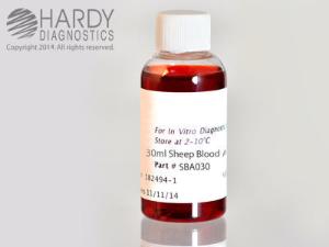 Hemostat Blood, Sheep, Alsever's, Hardy Diagnostics