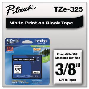 Brother® P-Touch® TZ/TZe Series Standard Adhesive Laminated Labeling Tape, Essendant