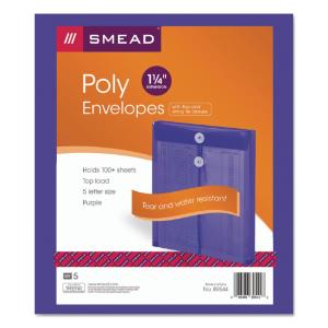 Smead® Ultracolor® Poly String and Button Interoffice Envelope
