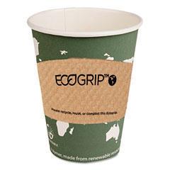 Eco-Products® EcoGrip™ Renewable Resource Compostable and Recyclable Hot Cup Sleeve, Essendant