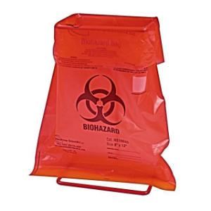 Biohazard disposal bags, 3 L
