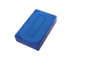 25-place polycarbonate microscope slide box