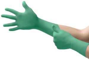 Thinnest, chemical resistant disposable cleanroom gloves, Microflex®