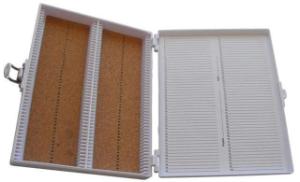 Microscope slide box