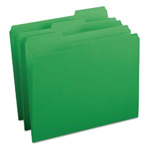 Smead® Reinforced Top Tab Colored File Folders