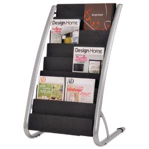 Alba Literature Floor Display Rack, Essendant