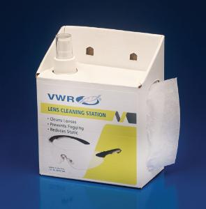 VWR® Lens Cleaning Wipes and Lens Cleaning Station