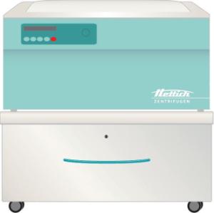 Rolling cabinets for ROTINA 420 / 420 R centrifuges, Hettich Lab Technology