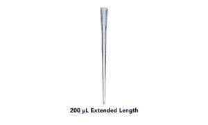 Extended length filtered tips 200 µl