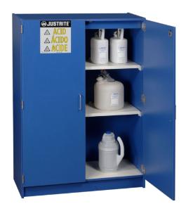 Forty-Nine 2.5-Liter Bottle Countertop Wood Laminate Cabinet