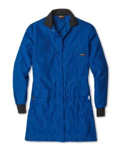 Workrite® FR Nomex® Women's Knit Cuff Flame Resistant Lab Coat with Westex® ShieldCXP™ Chemical Splash Protection, Workrite Uniform Co