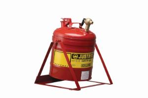 5 Gallon Lab Tilt Safety Can with Faucet #08540, Red