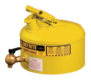 2.5 Gallon Lab Safety Can with Faucet #08540, Yellow
