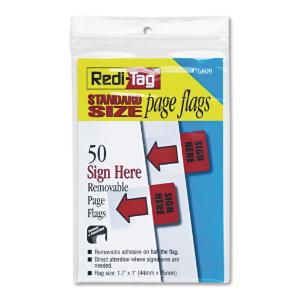 Removable/Reusable Standard Page Flags Value Pack, Redi-Tag