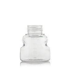 EZBio®pure Titanium round bottle, PETG, 250 ml, 48/CS